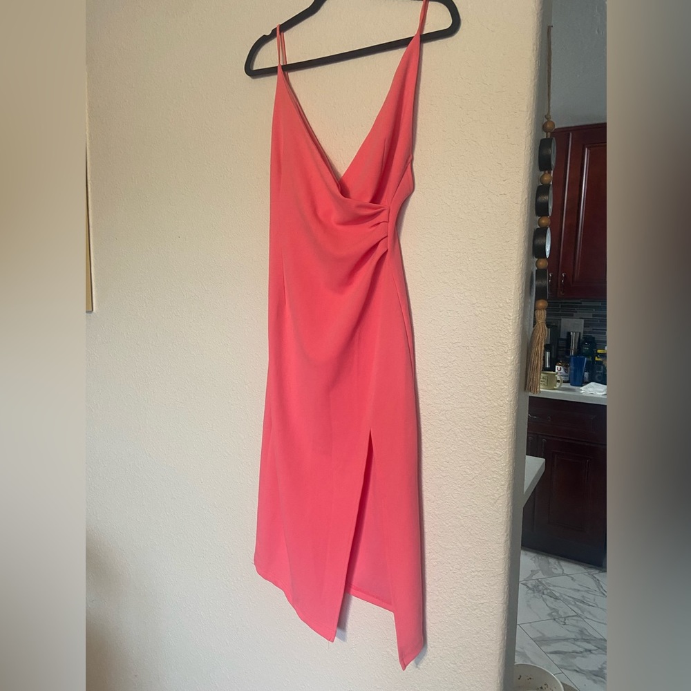 Hello Molly Bright Barbie Pink Dress Small